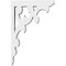 Ekena Millwork Vienna Architectural Grade PVC Bracket, 5/8"W X 4"D X 6"H BKTP01X04X06VI - alternate 3